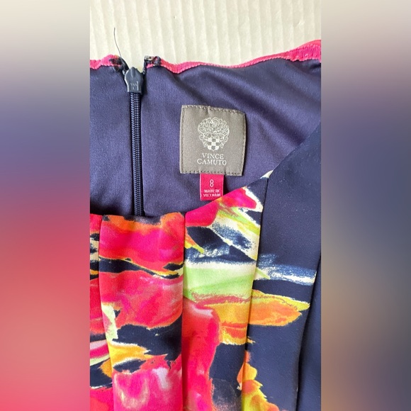 Vince Camuto Floral Dress‎ 8 - Picture 5 of 8